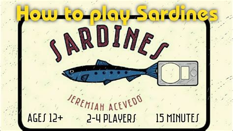 how to play sardines